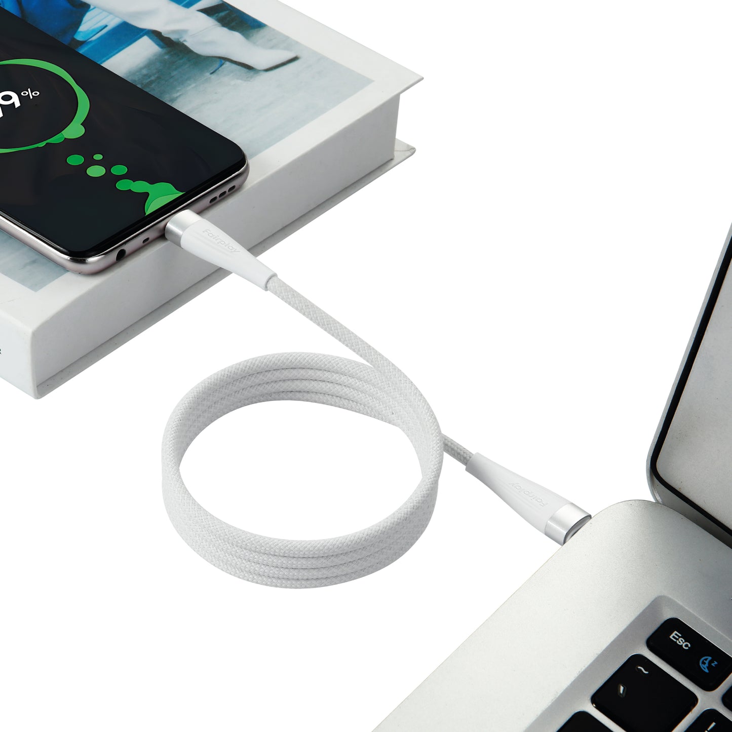 Câble Magnétique USB-C vers USB-C 1m