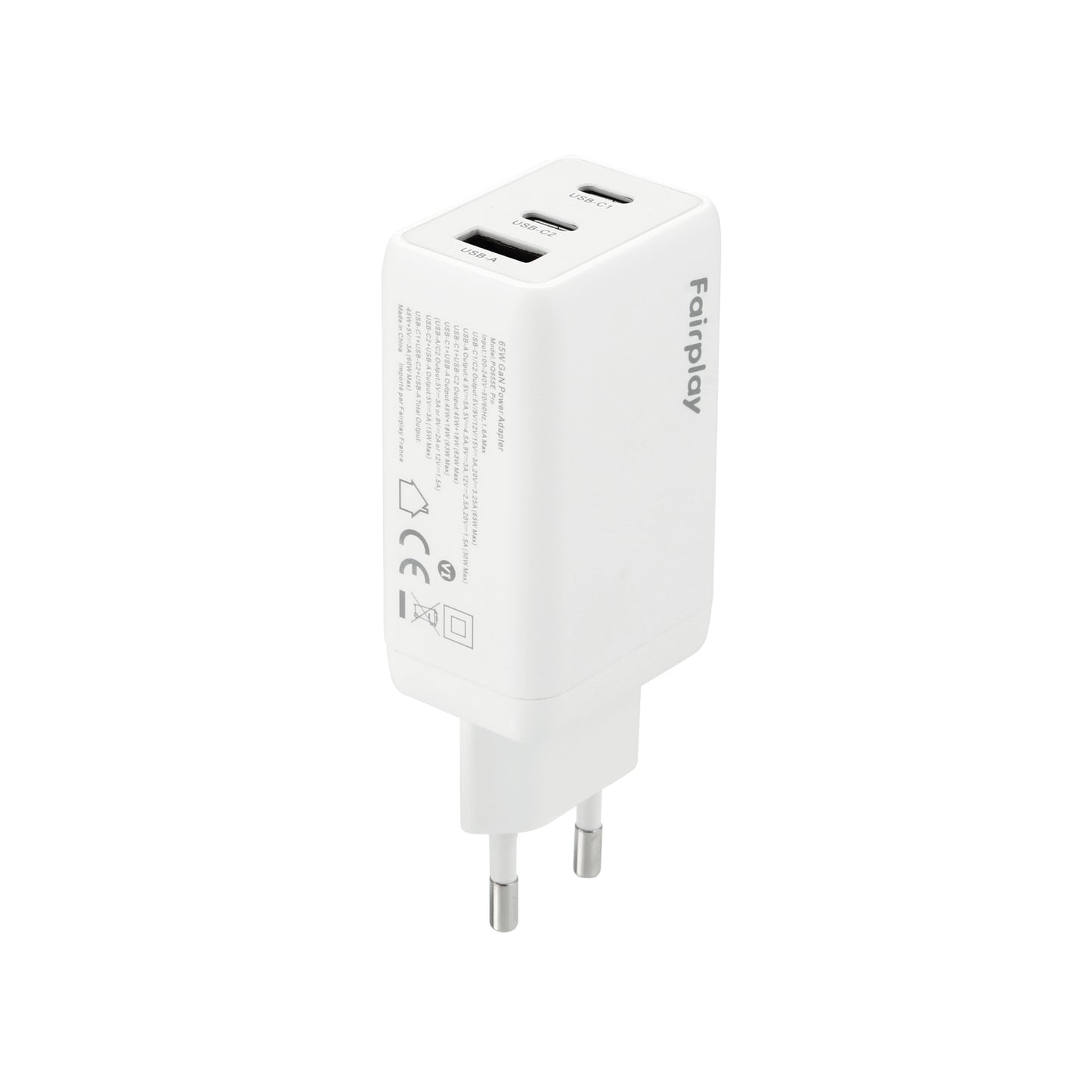 Chargeur secteur USB-C 65W
